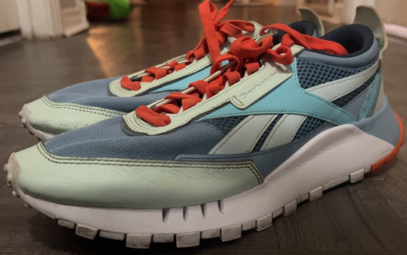 Reebok Classic Leather Legacy Chalk Blue Size 10