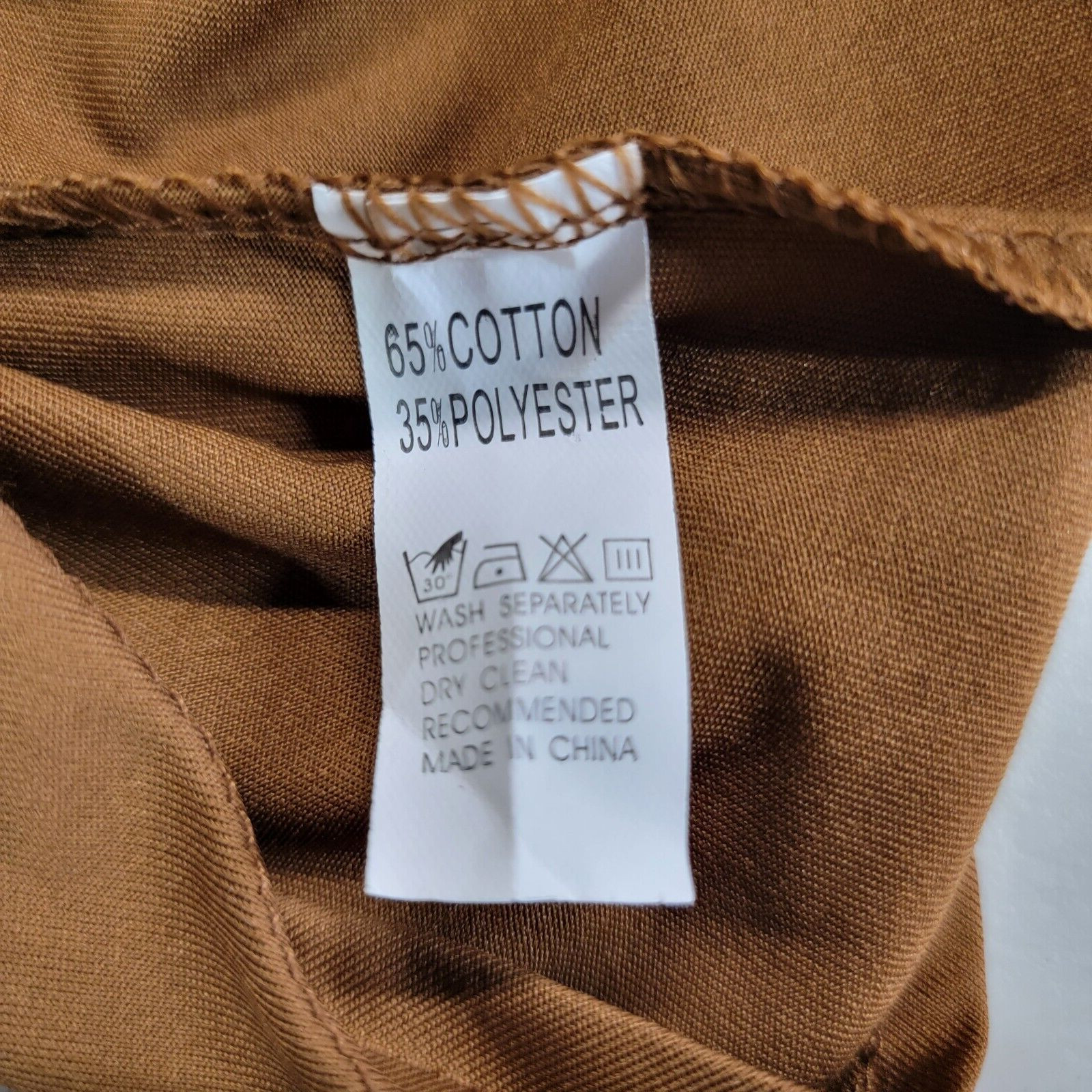 Brown Stretch Pull On Asymmetric Ruched Western Sexy A Line Womens Skirt Size M