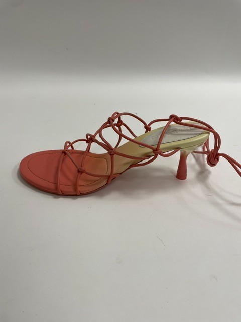 Lanvin Celesta Knotted Strappy Sandal Venus/Dune Leather EU 40 US 9.5 MSRP $890