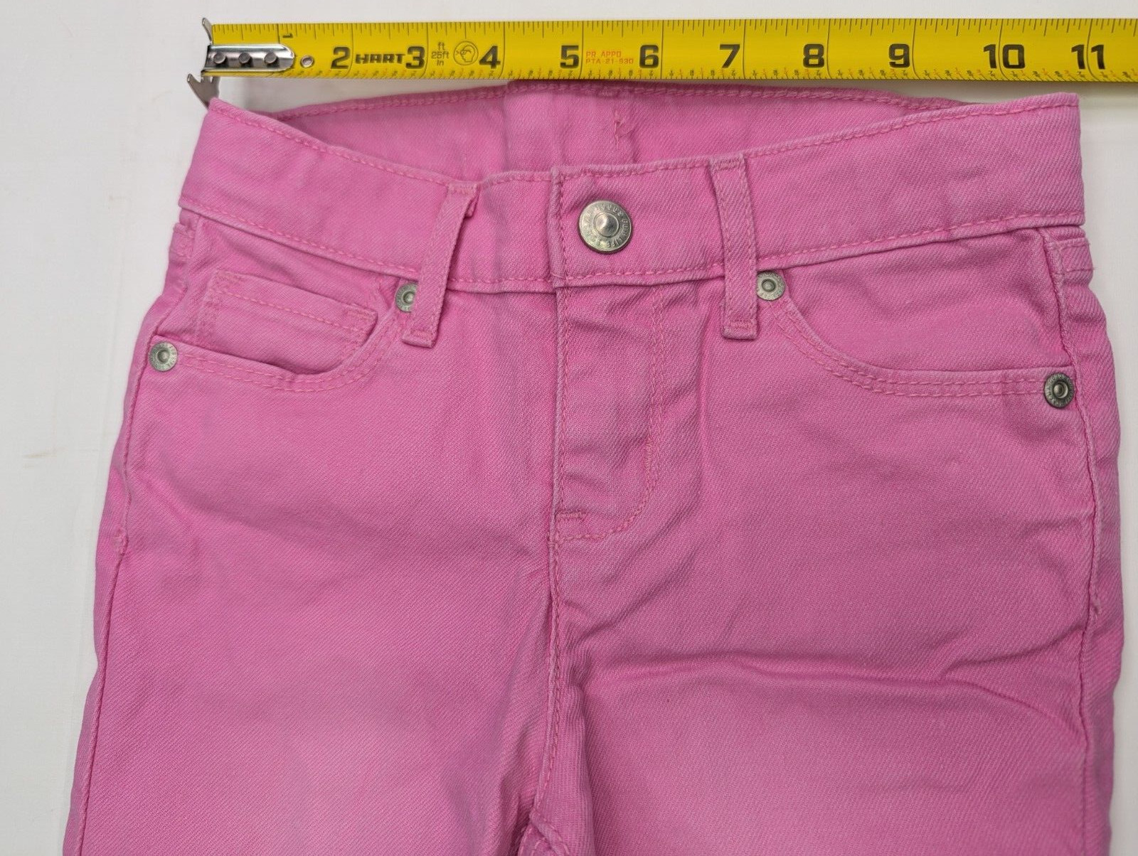 LOT x 3 = (2 x Levis) + (1 x Sonoma) Kids Jeans, Girls 7-Reg, Blue, Pink Skinny