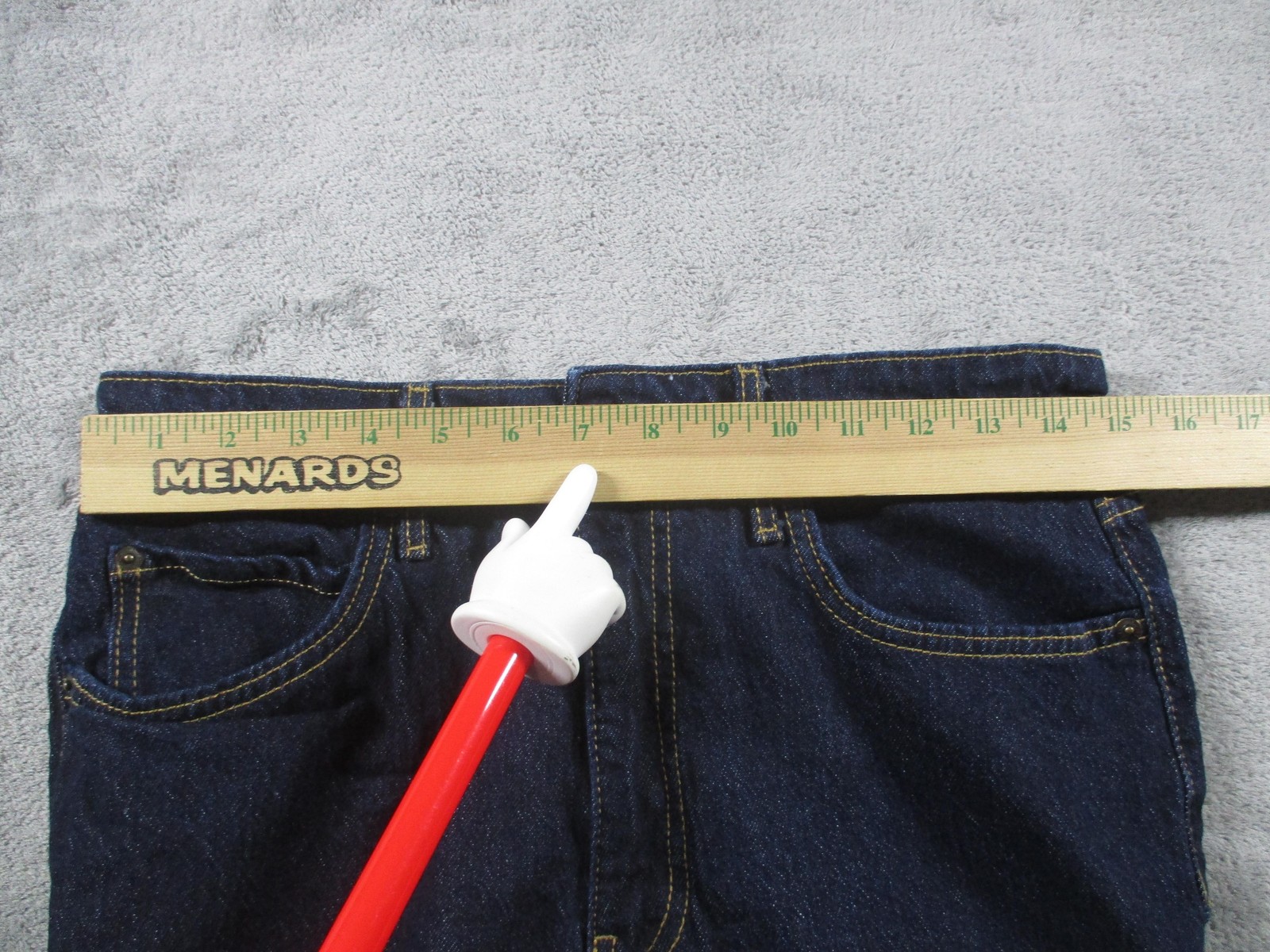 Free Assembly Jeans Womens 8 Dark Wash High Rise Relaxed Straight Denim Blue
