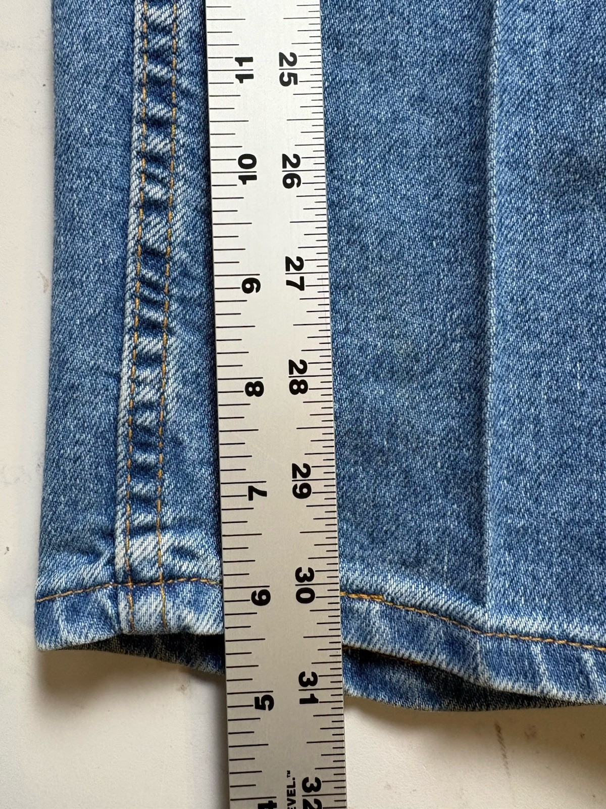 Levi’s 540 Brown Tab Vintage Blue Jeans Men’s Denim Flex Size 36 X 30