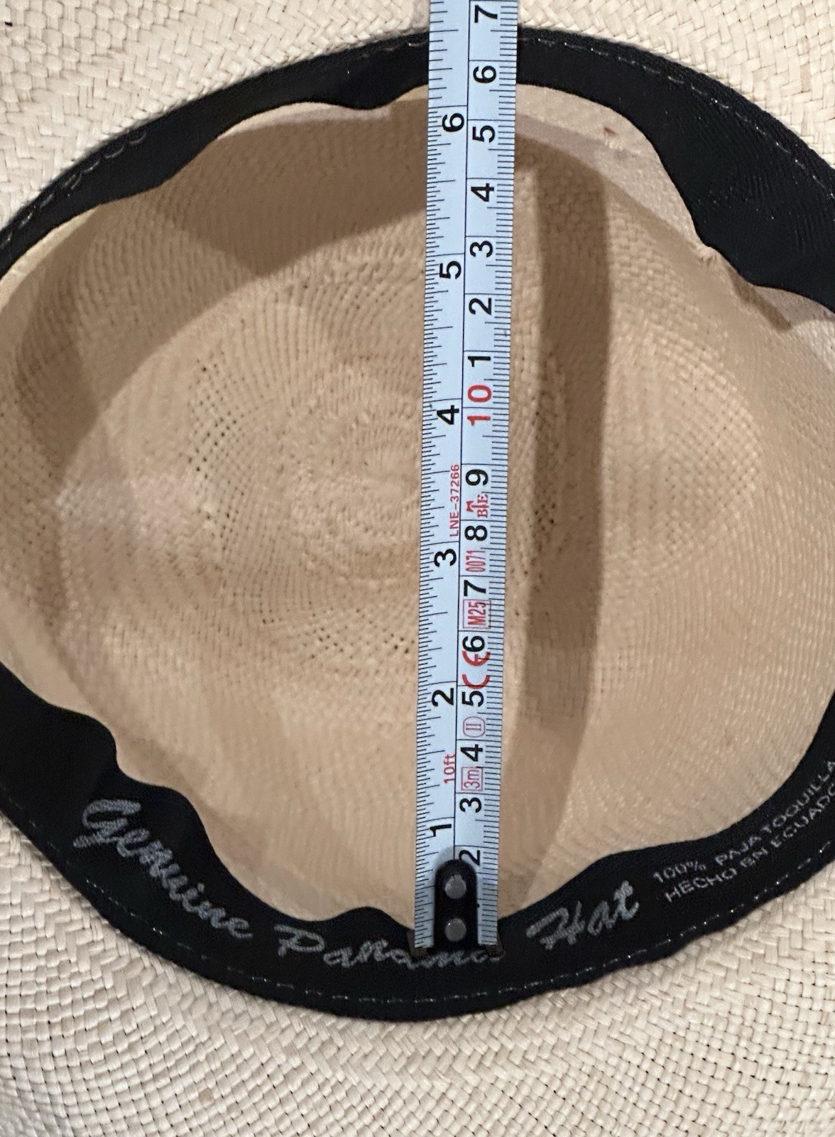 NEW PANAMA HAT 100% HANDMADE GENUINE PAJA TOQUILLA STRAW MADE IN ECUADOR