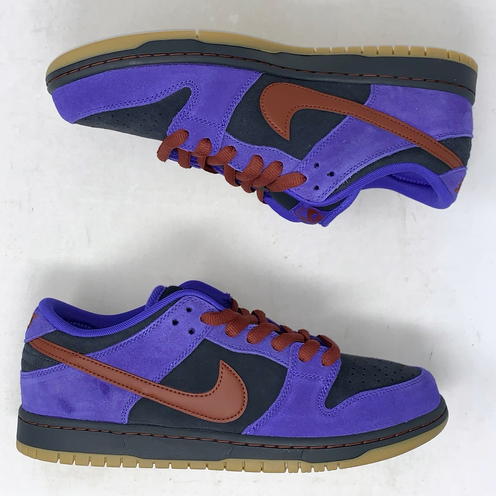 Nike SB Dunk Low Pro ‘Persian Violet’ Purple Sneakers, Size 10.5 HQ1625-500