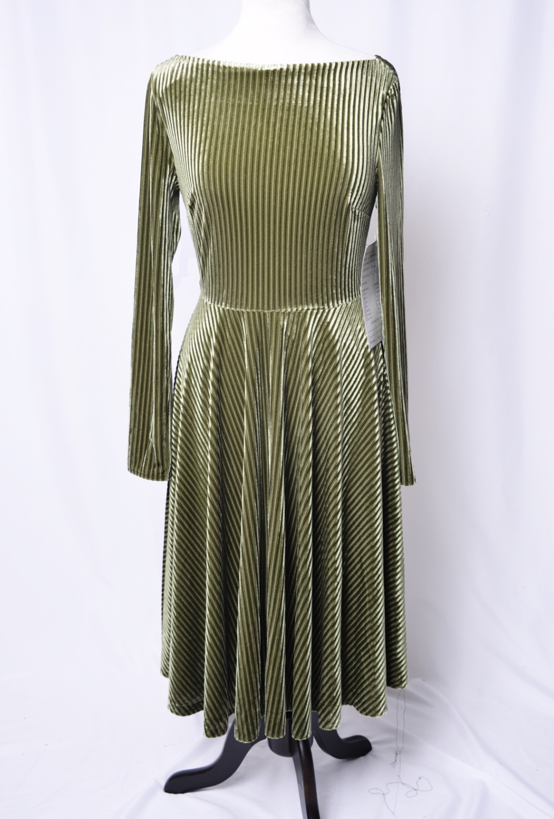 UNIQUE VINTAGE VELVET DEVON SWING DRESS – PLUS & REGULAR SIZES – NEW – PROM