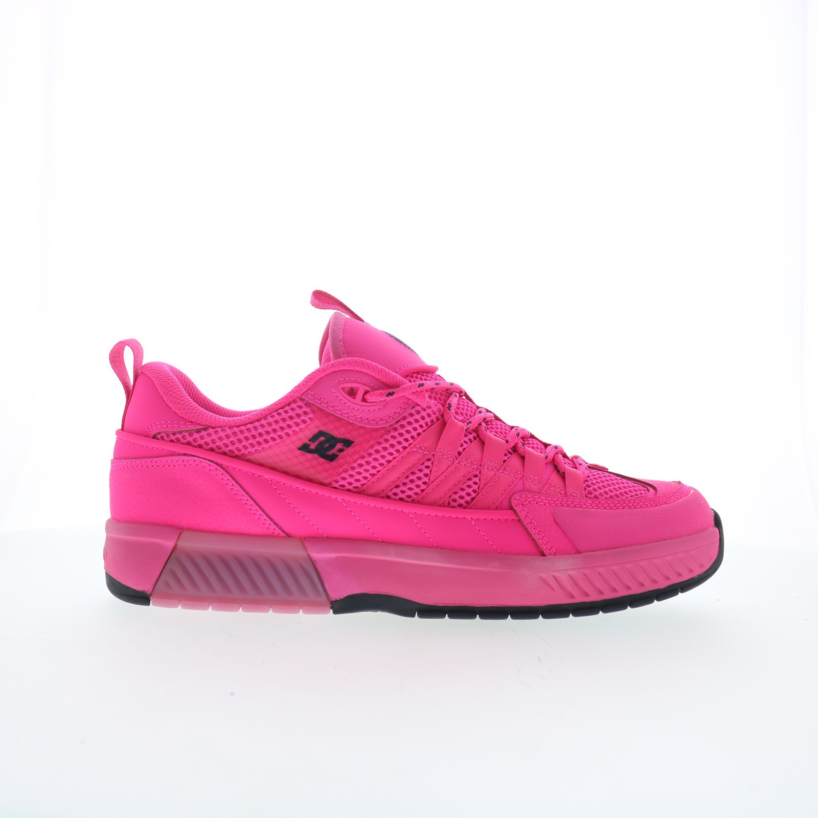 DC Lucien DC01725670-HTPKBK Mens Pink Leather Skate Inspired Sneakers Shoes