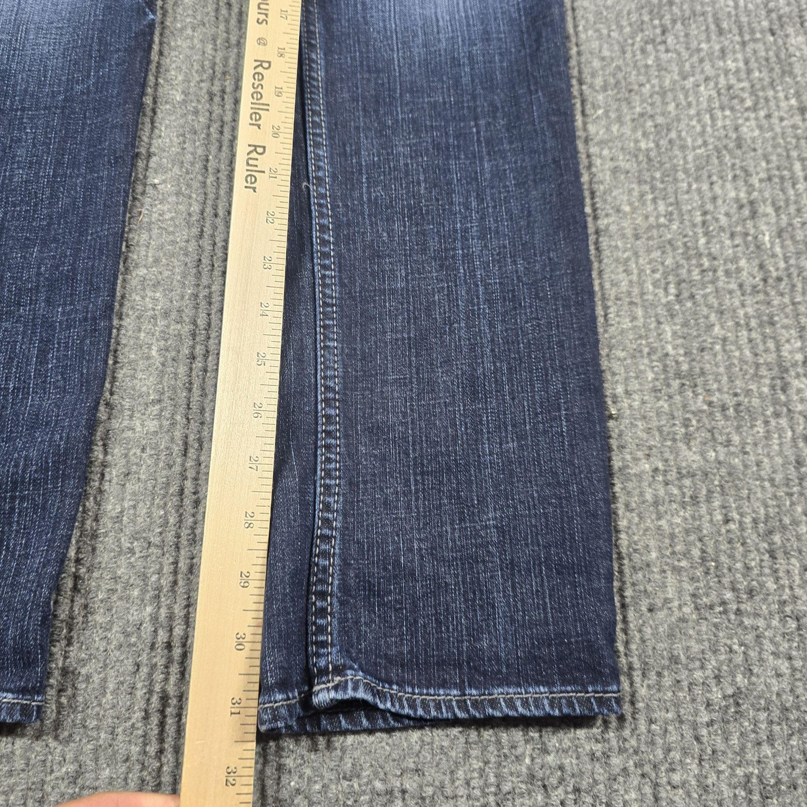 BKE Alec Jeans Mens 29×32 Blue Medium Wash Slim Straight Stretch Denim Pockets