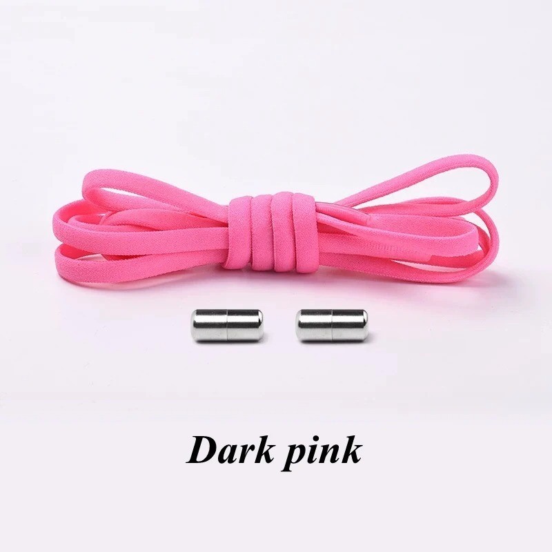 No Tie Elastic Lock Shoe Laces ShoeLaces Strings for Kids Adults Sneakers