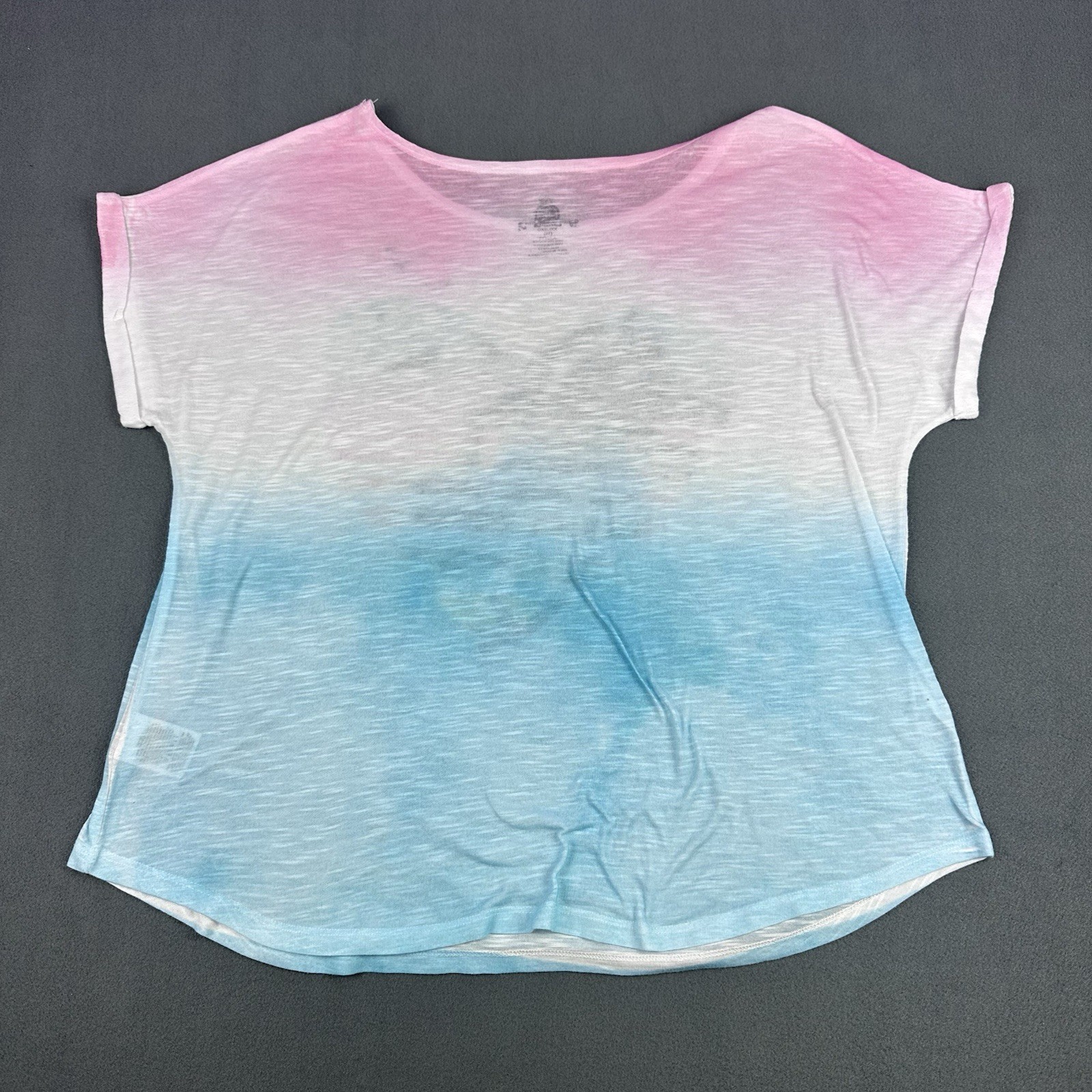 Jerry Leigh Junior’s XXL Tropical Beach Heart ombre Scoop Neck Tee Pre-owned