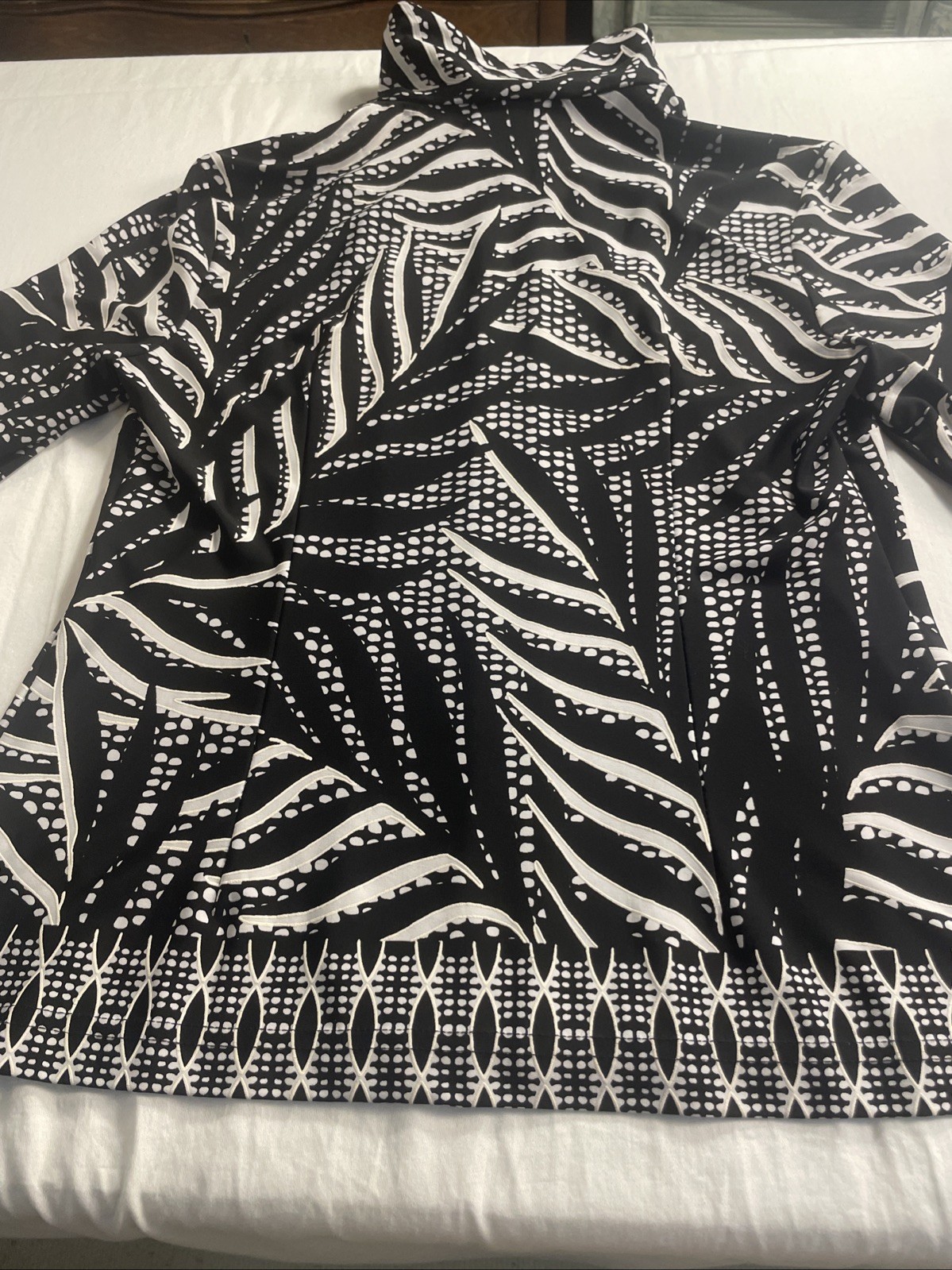 Joseph Ribkoff Black/Multi Jacket Style 194611 Size 10