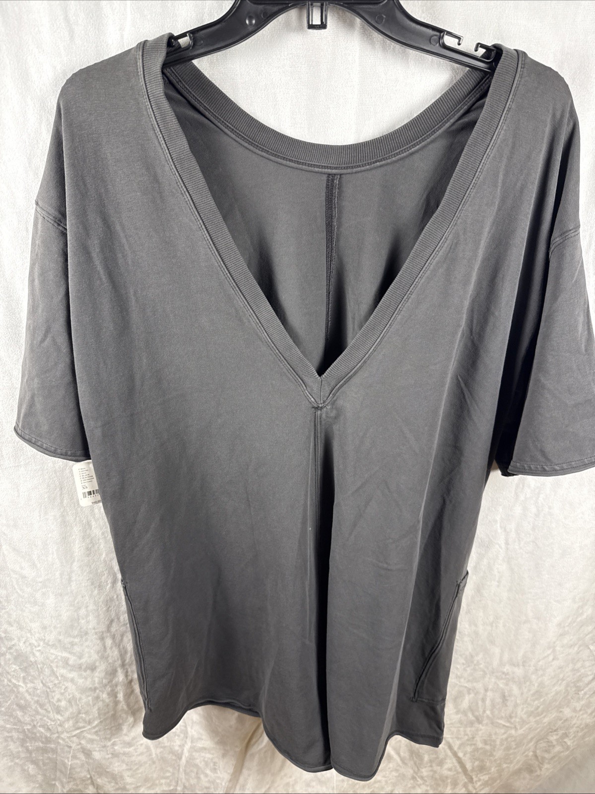 Free People FP Movement Hot Shot Romper Tee Women’s Medium Black Shorts Pockets