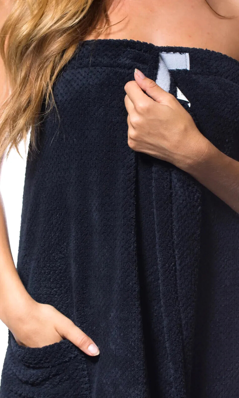 Super Soft Waffle Wrap Cozy Lounge Body Wrap Plush Fleece Spa Wrap Body Cover Up