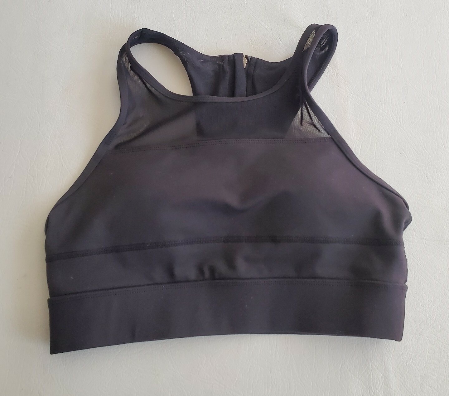 Zyia Active One More Rep Women’s Padded Sports Bra M Black Exercise Work Out