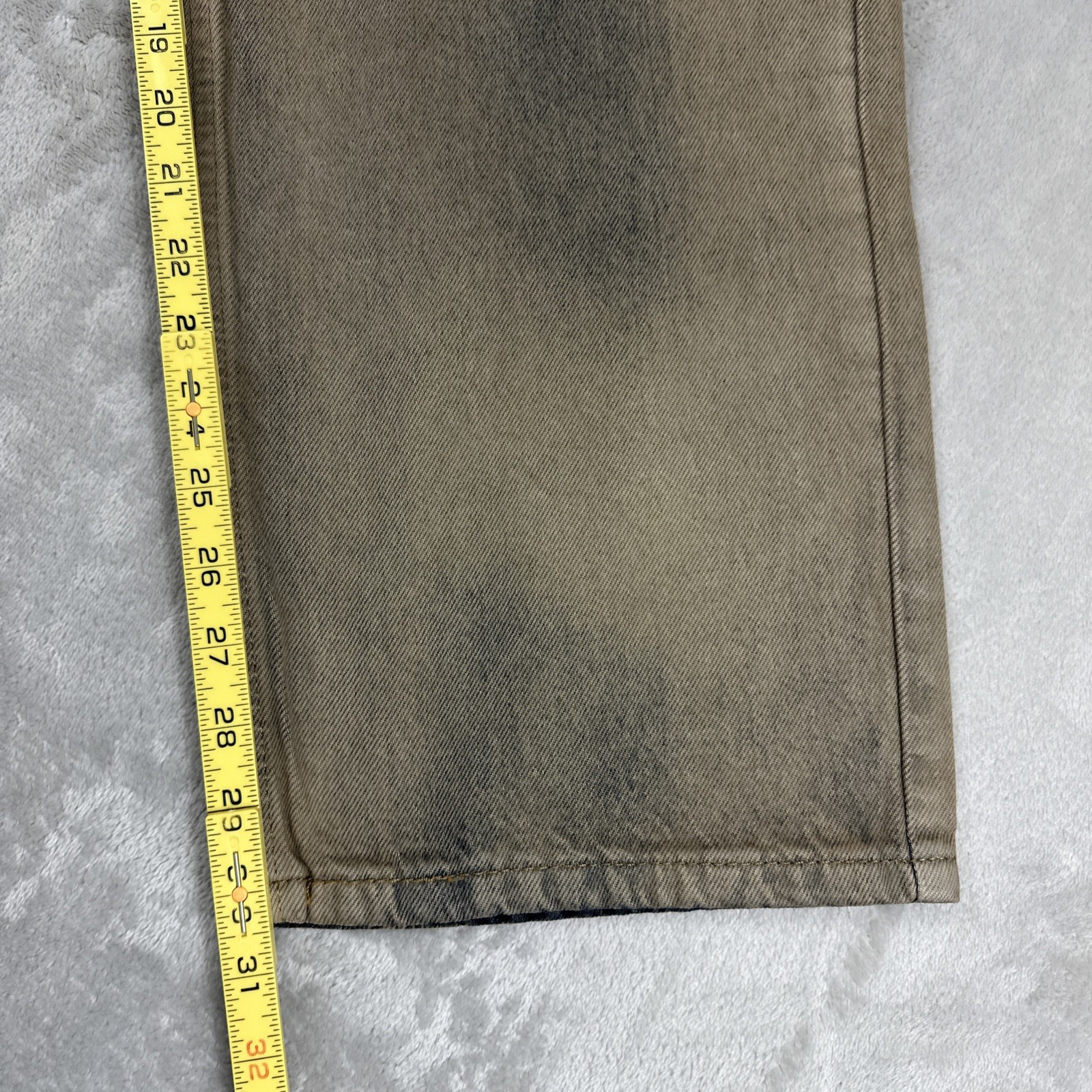 Levi’s 565 Jeans Men’s Size 34×32 Loose Straight Tan/Brown Denim Cotton