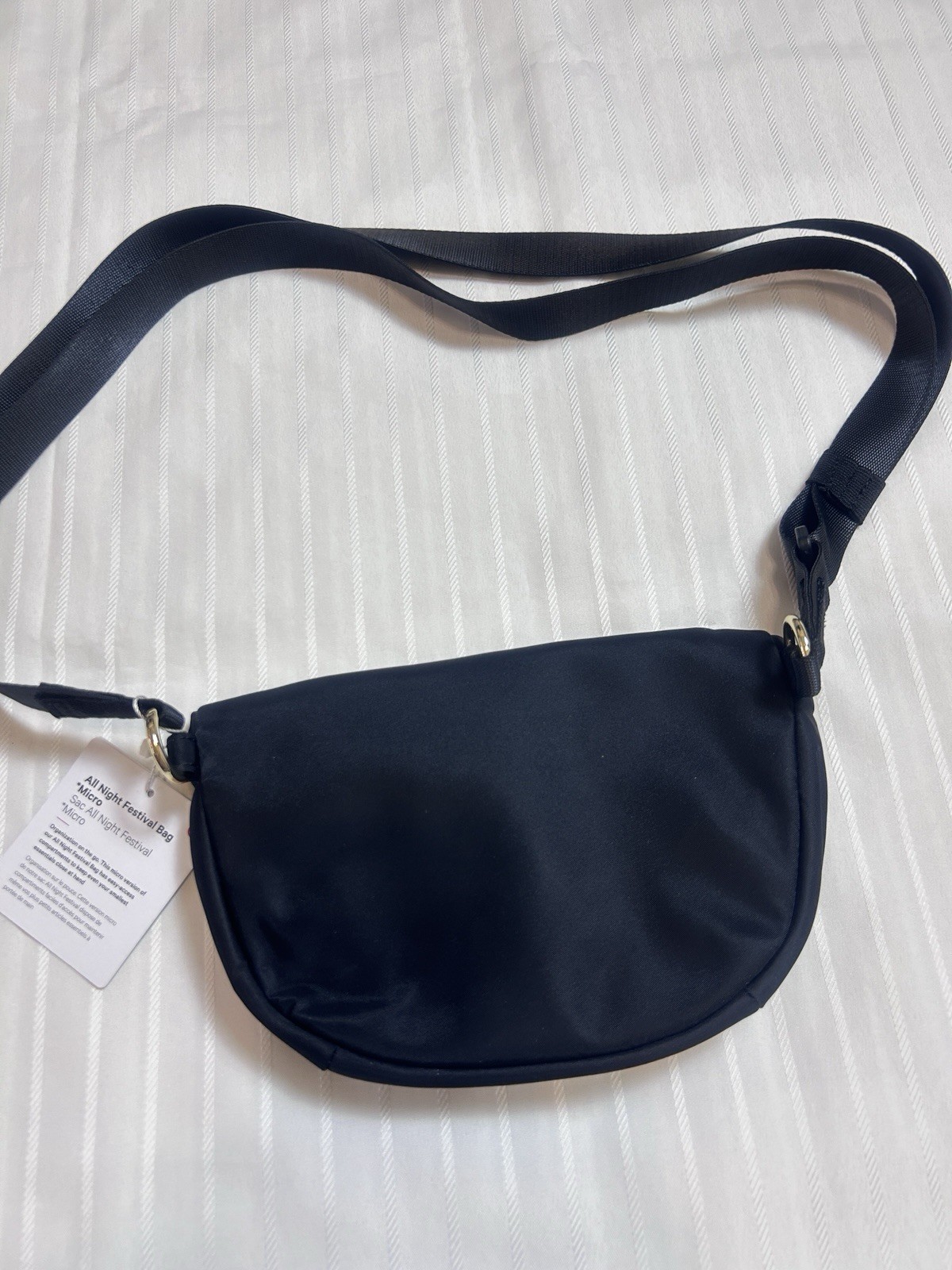 NWT$ Lululemon All Night Festival Bag Small Belt Bag 2L – BLK
