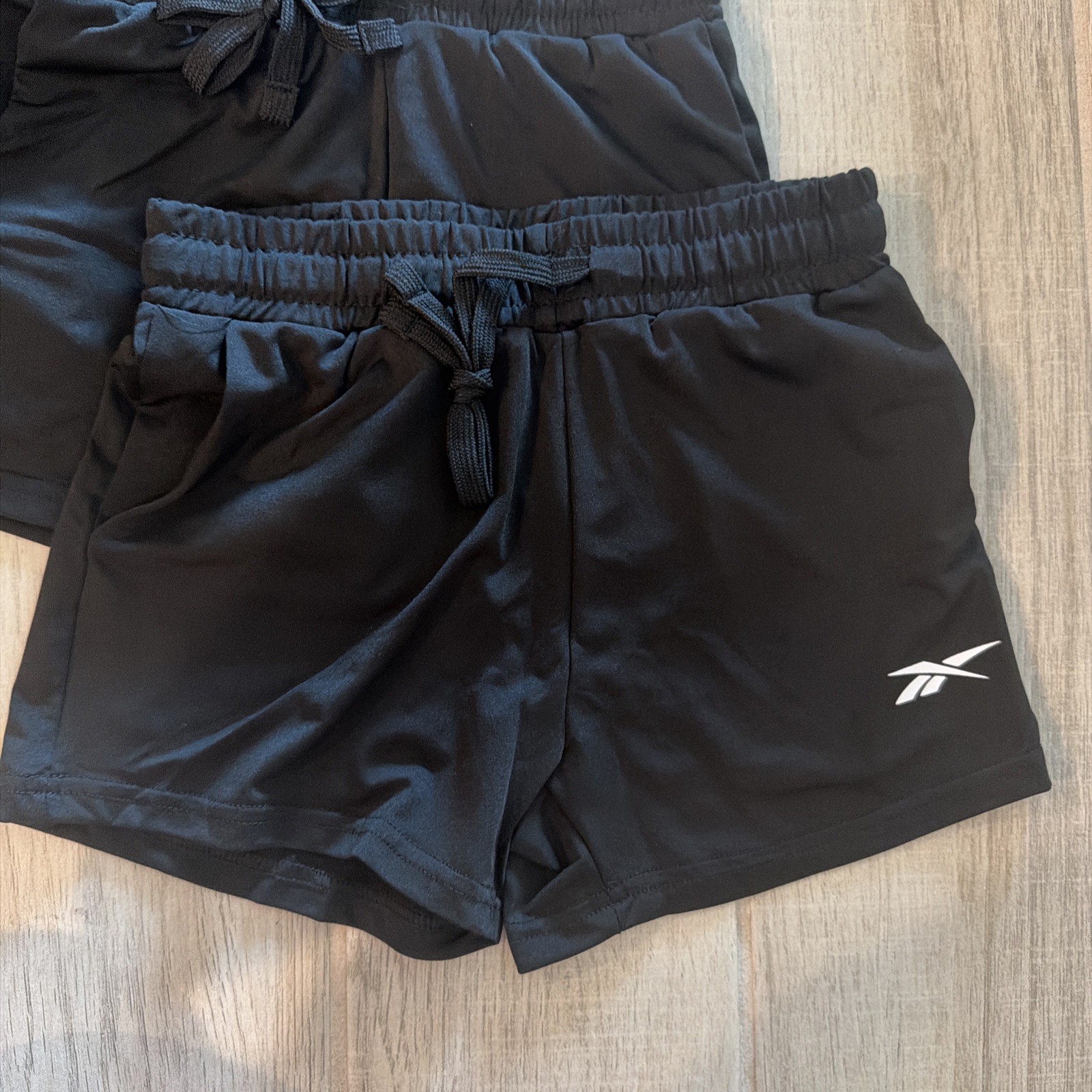 Reebok 4 Pack Girls Dry Fit Athletic Shorts Sports Shorts For Kids Size S 6/7