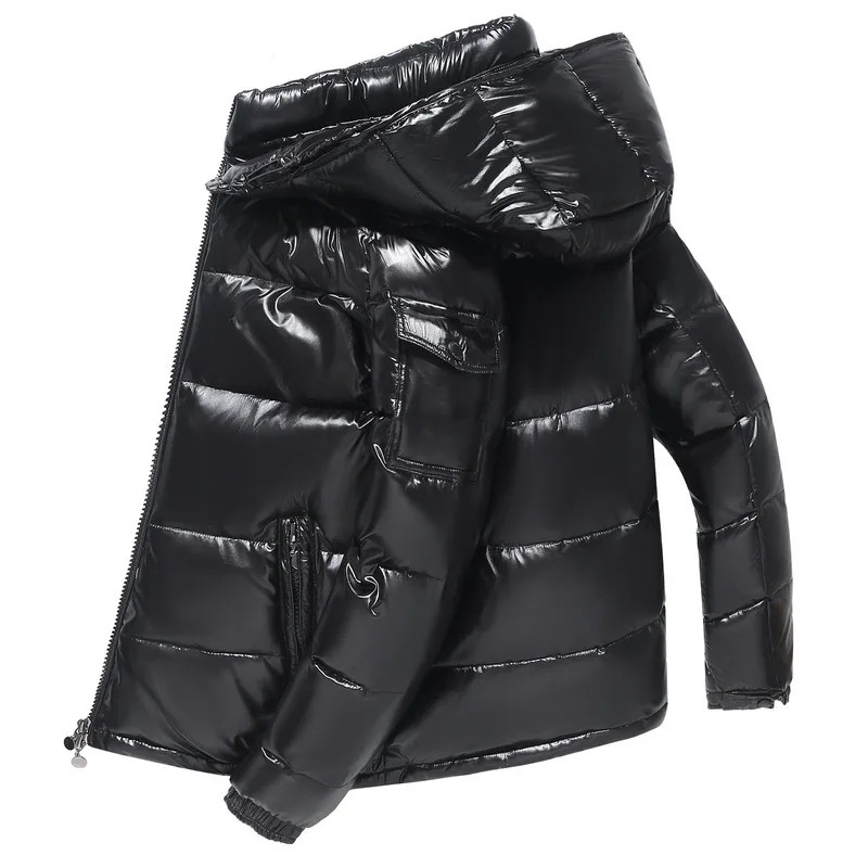 High Quality Outdoor Windproof Parka Thicken Warm Puffer Tops Winter Hooded Shin