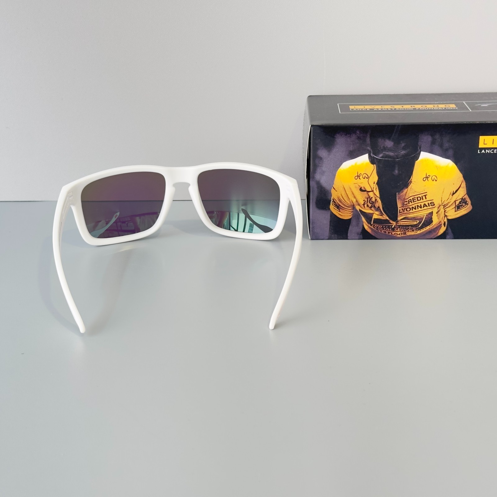 Oakley Holbrook XXL OO9487 Sunglasses White Frame Green Lenses Unisex