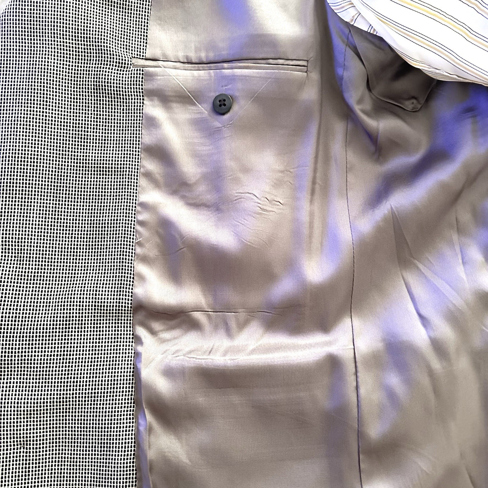Daniel Cremieux Black & White Mini-check patterned 43L Sport Jacket