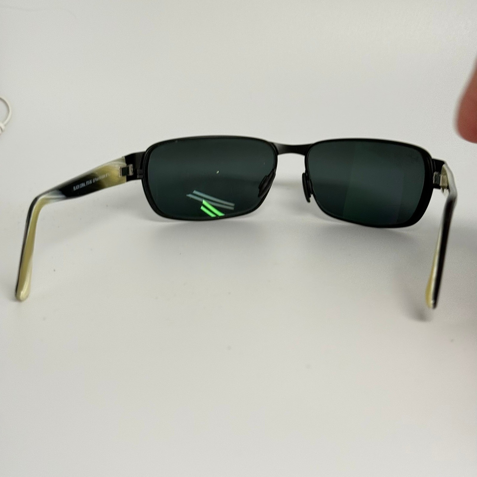Maui Jim Black Coral Polarized Sunglasses MJ-249-2M Matte Black Horn 65-16-115