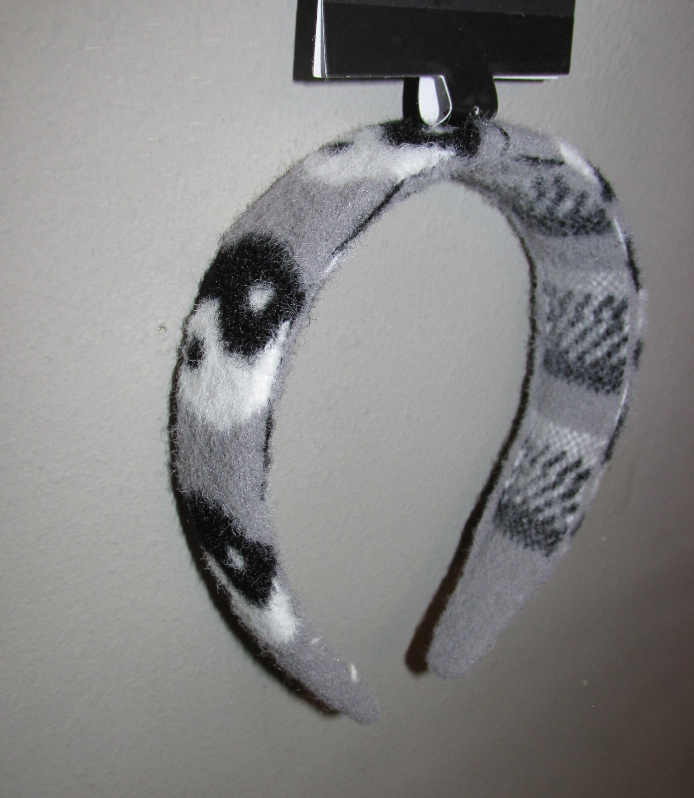 No Boundaries Knit Headband (Gray/ Yin Yang) BRAND NEW W TAGS