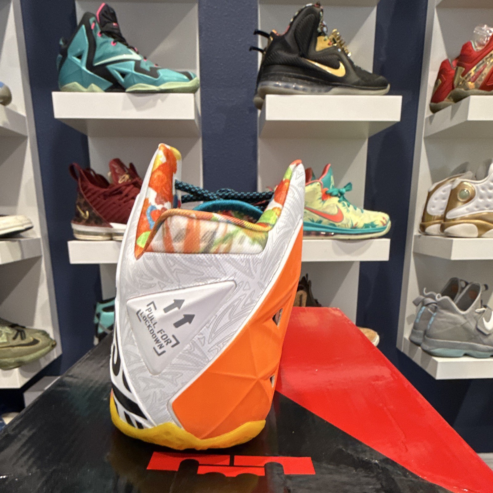 Nike LeBron 11 Premium What The LeBron Multicolor 650884-400 2014
