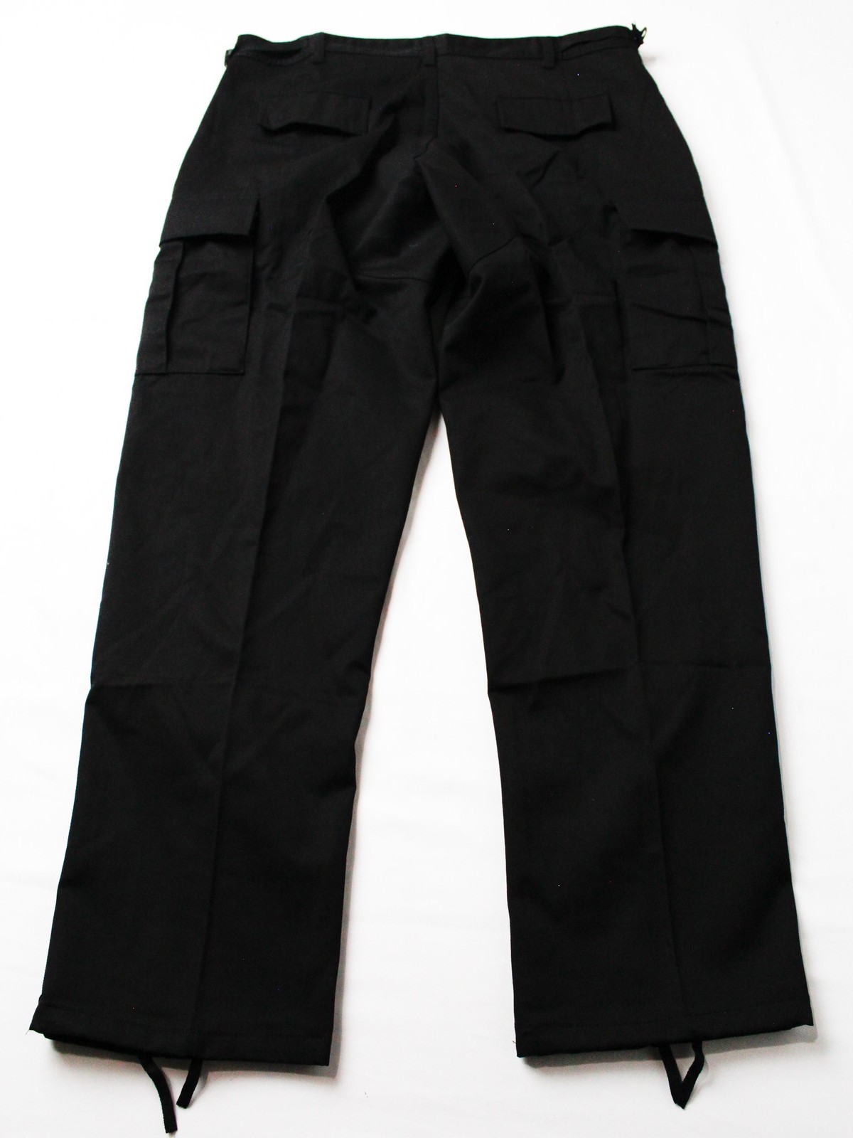Rothco Men’s Solid Cargo Pocket Durable Tactical Pants EJ3 Black Large NWT