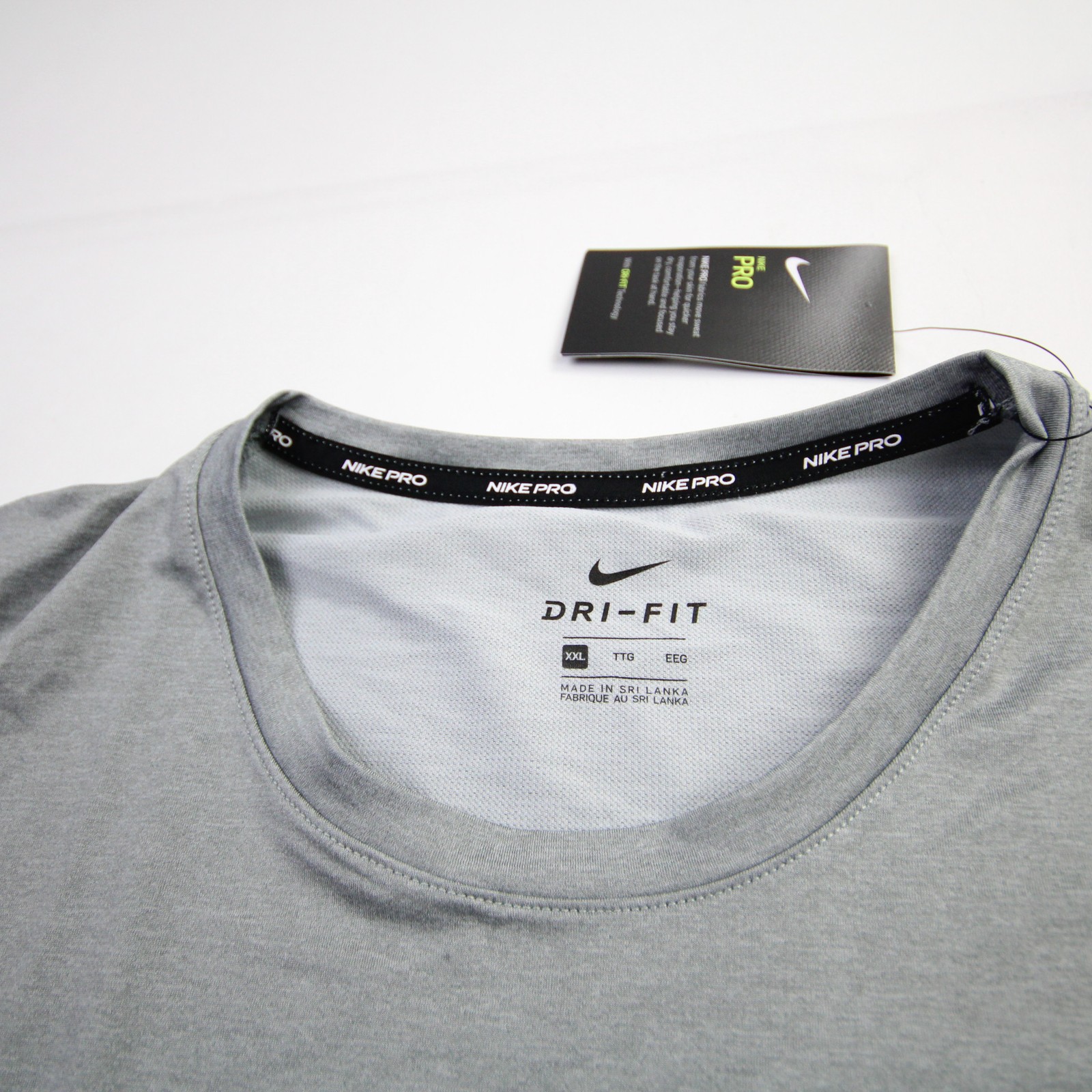 Nike Pro Dri-Fit Compression Top Men’s Gray New with Tags 3XL