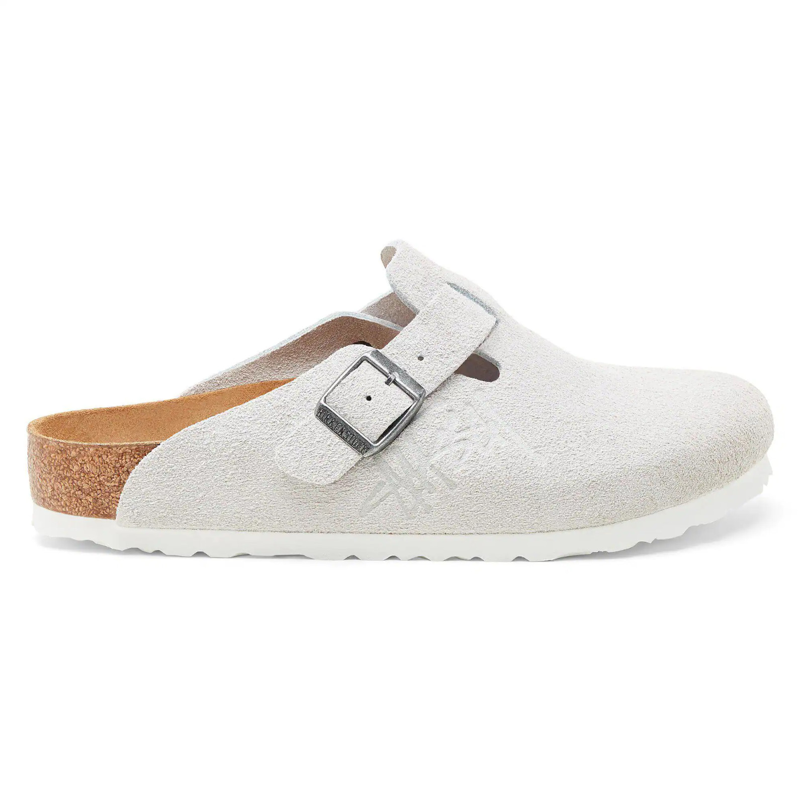 Birkenstock Boston Stüssy x Bone Suede Footbed Slip-Ons Clog Unisex EU37-45