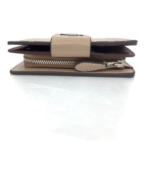 COACH Medium Corner Zip Wallet Signature Taupe CM241 SVDTV