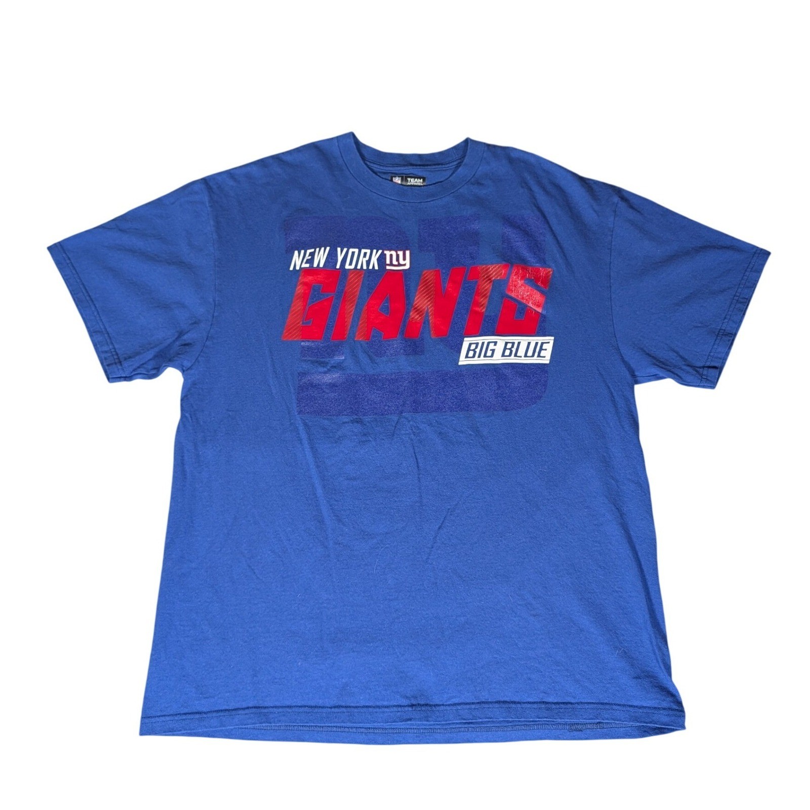 NY New York Giants 2013 Regular Season Schedule NFL T Shirt XL