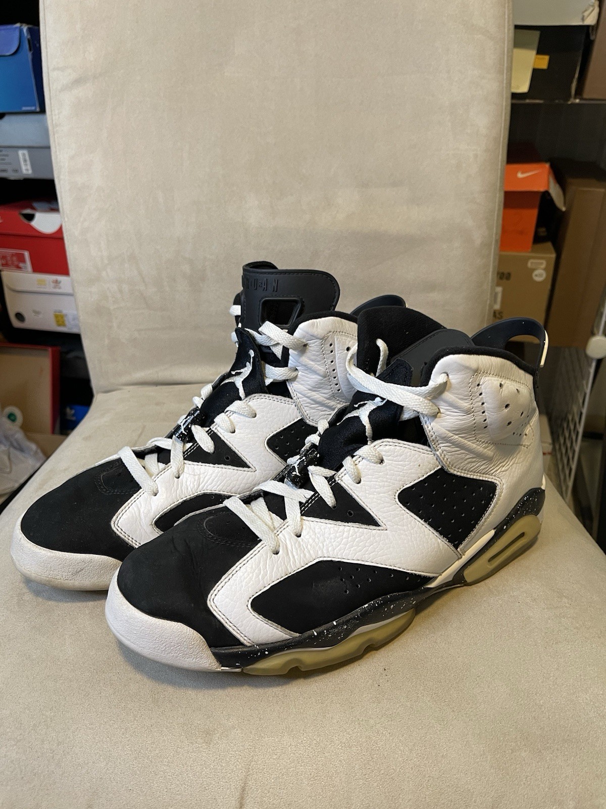 Size 12 – Air Jordan 6 Retro Oreo