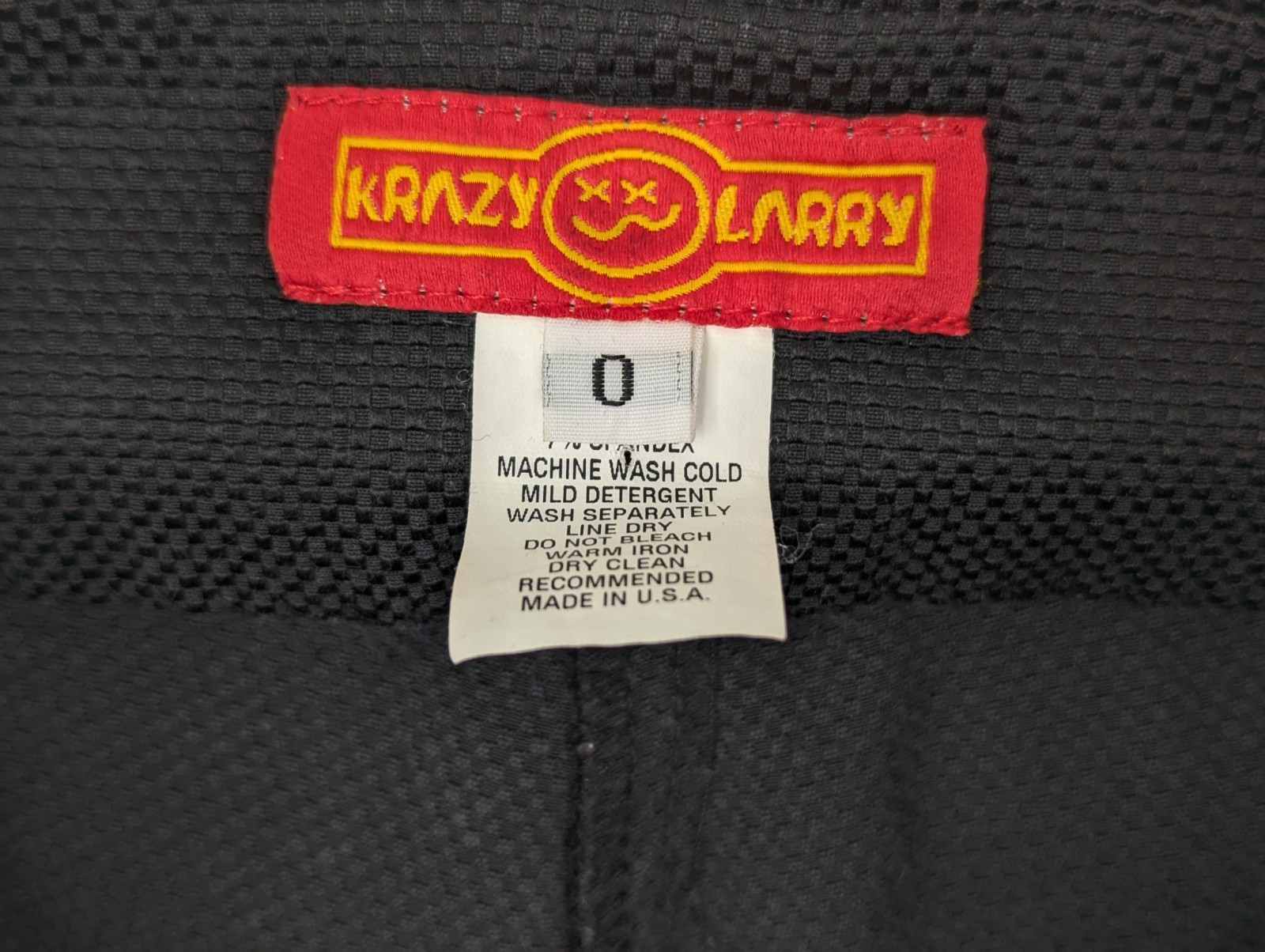 Krazy Larry Pull On Legging Pants Women 0 (26×27.5) Stretch Black – Made in USA