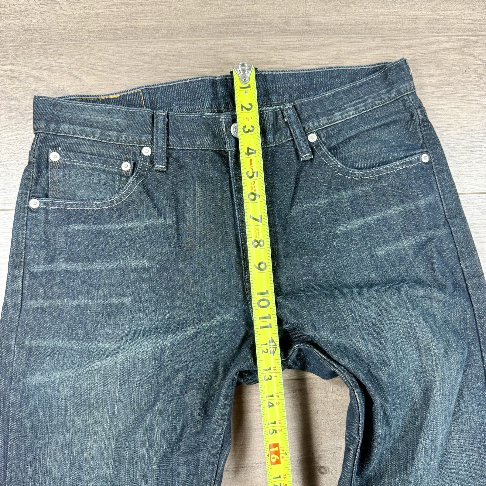 Levi’s 527 Low Rise Boot Cut Jeans Men’s 33 x 30 Blue Dark Wash Denim