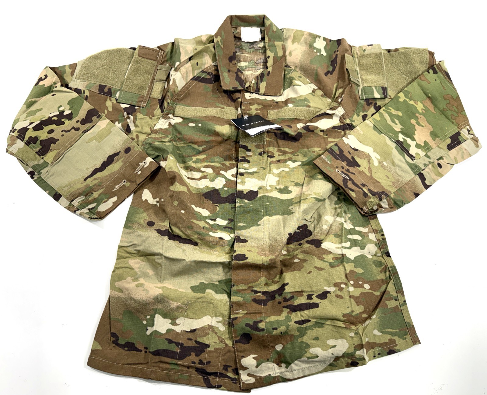 NWT SMALL REG PROPPER MENS OCP HOT WEATHER COAT SHIRT OCP CAMO F5409 SMALL REG