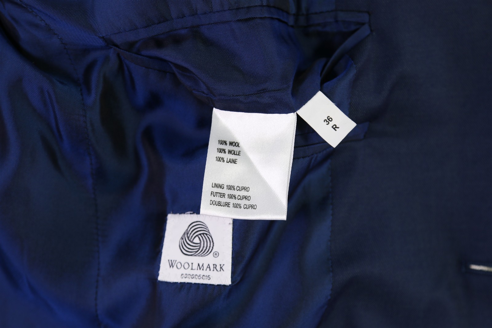 Richard James Savile Row Blue Green 2-Btn Wool Slim Fit Suit 36R