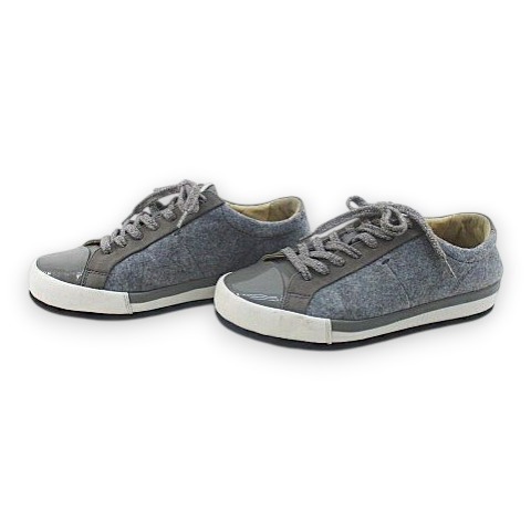 Asics Pedala Low Cut Sneakers Gray 22.5cm (8.86in) AB Condition Women’s