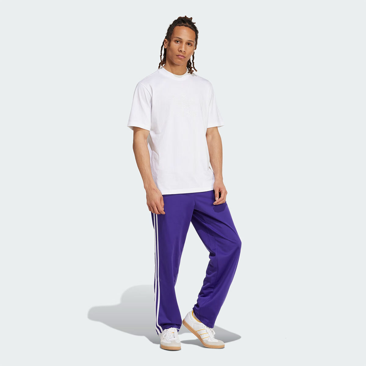 New Adidas Original Mens ADICOLOR FIREBIRD TRACK PANTS IY9901 PURPLE S-2XL ASIAN