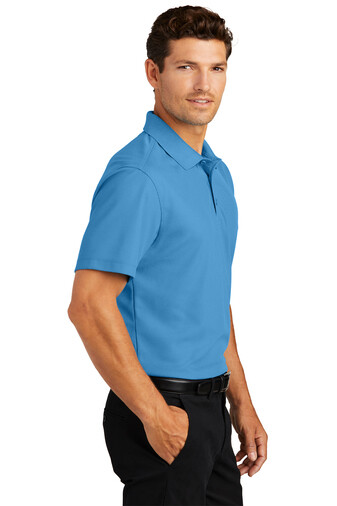 Port Authority K572 Mens Short Sleeve Dri-Fit Moisture Wicking Grid Polo Shirt