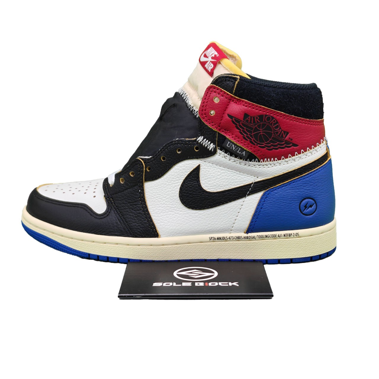 Fragment Design x Union LA Varsity x Air Jordan 1 High OG SP IO7847-002