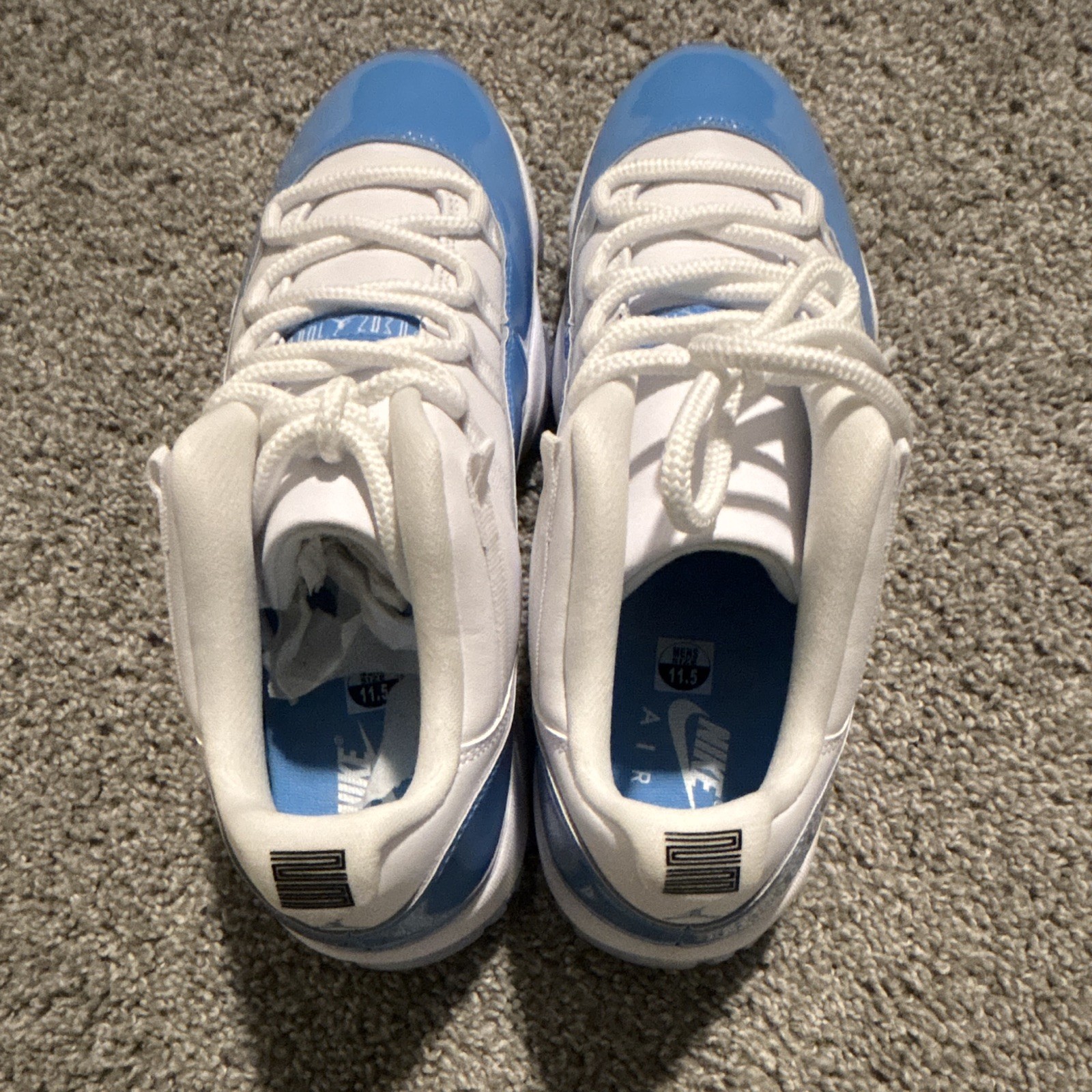 Jordan Air Jordan 11 Retro Low UNC White/University Blue/Black FV5104-100