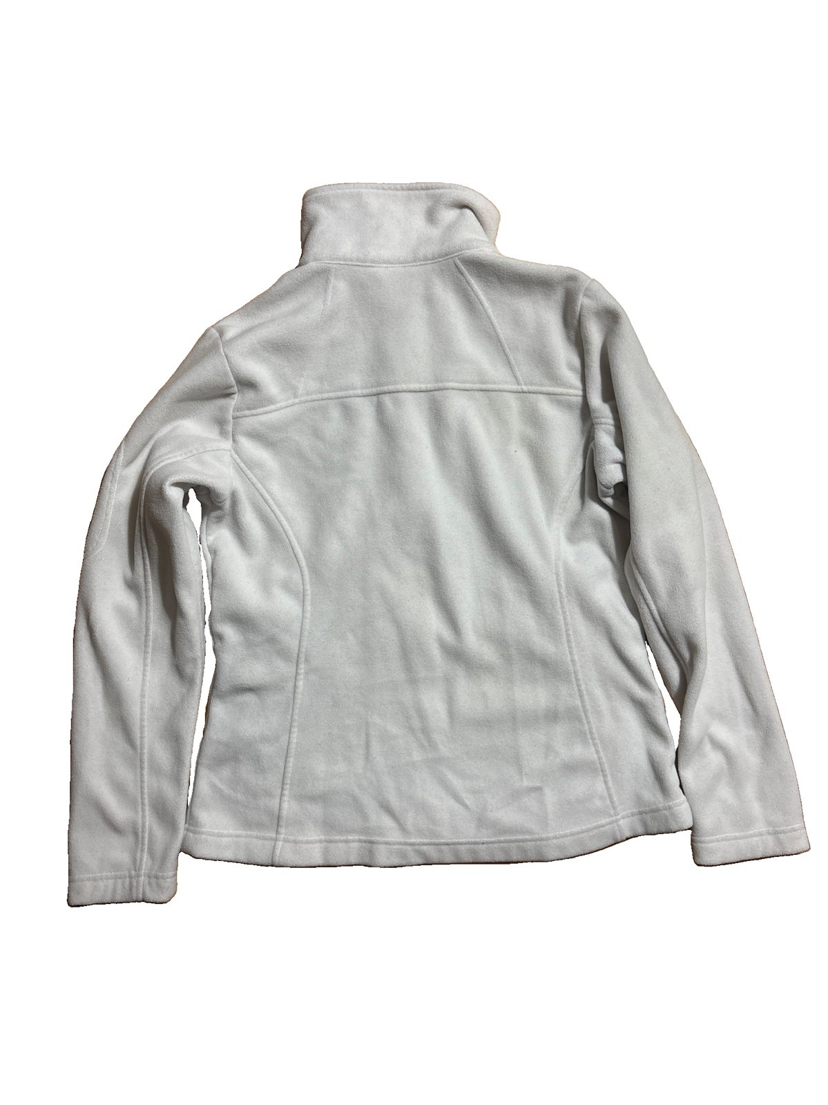 Columbia Fast Trek II Fleece Jacket Womens Medium M White Sea Salt Full Zip