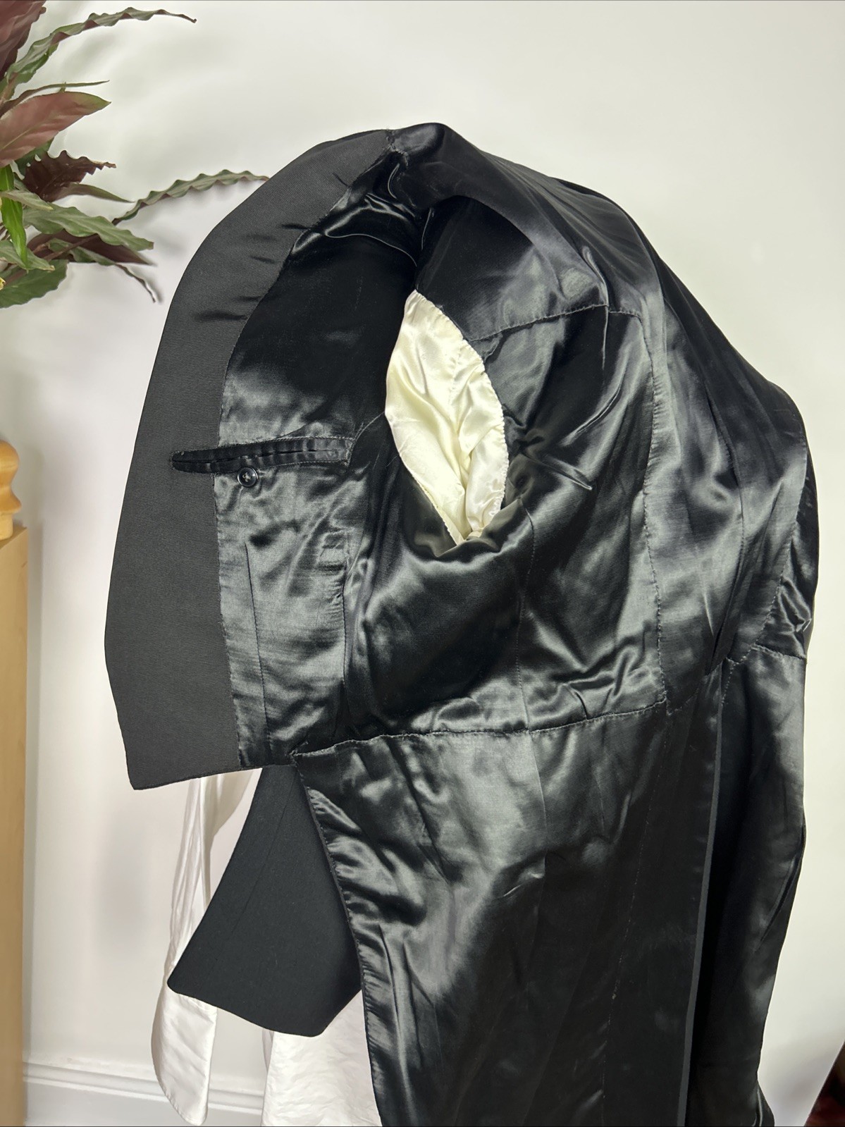 Bespoke 1950s White Tie Tailcoat (40R) Handmade Dinner Savile Row Vintage