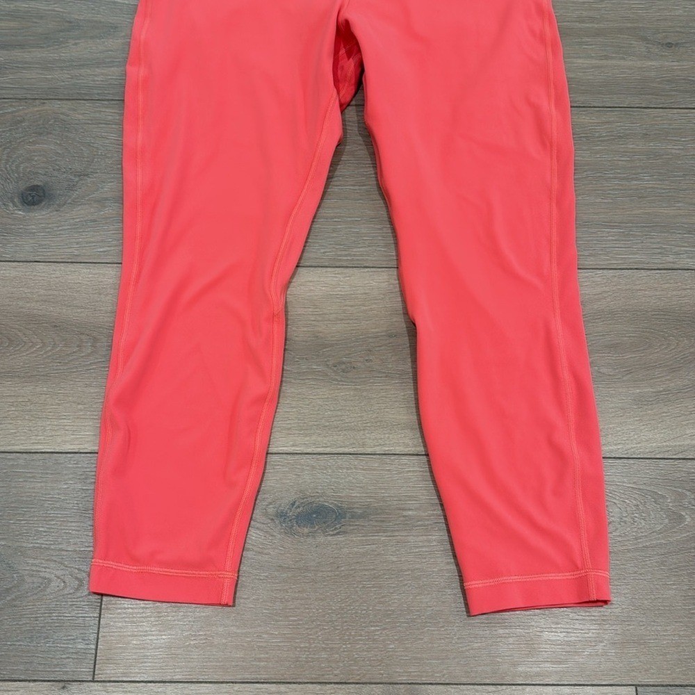 LULULEMON Pale Raspberry Align High-Rise Pant 25″ Active Yoga Leggings Size 14