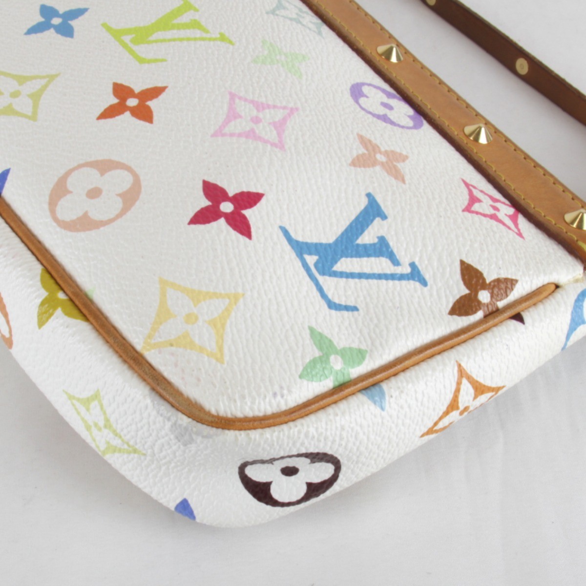Good quality “USED” LOUIS VUITTON Pochette Accessoires M92649 Accessory pou…