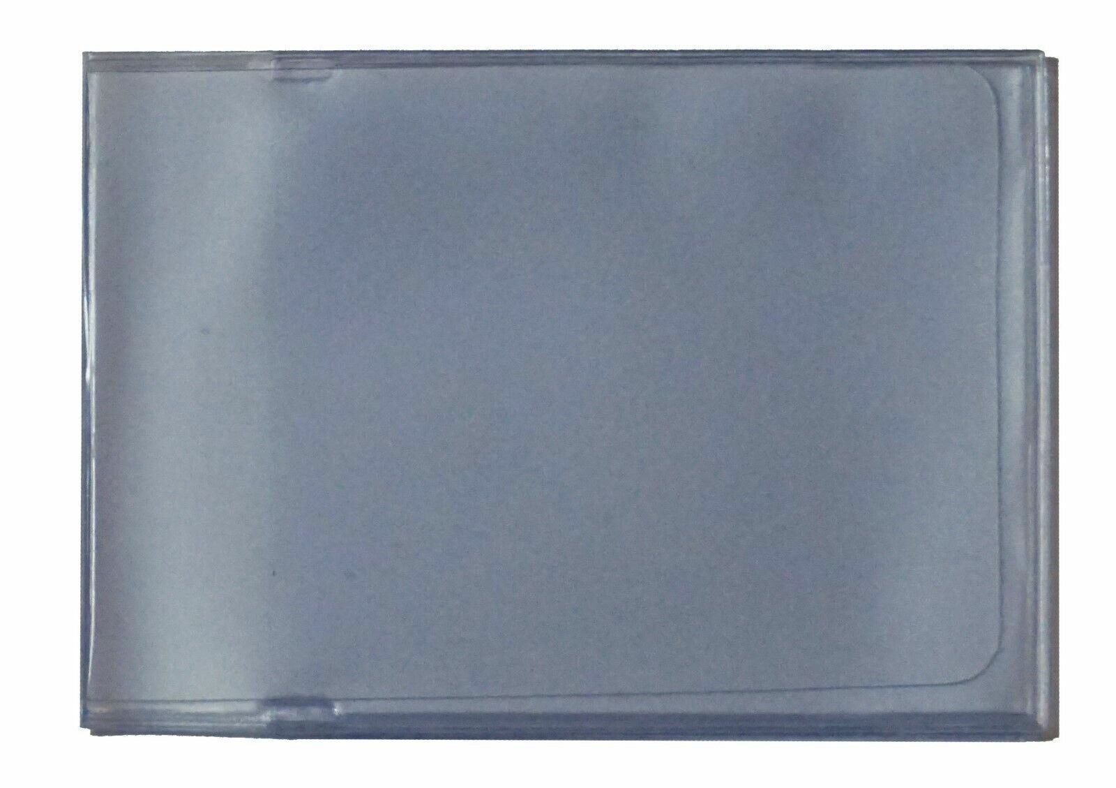 Plastic Wallet insert Set of 2 ID-Card Picture holder for mens 6Page MADE IN USA