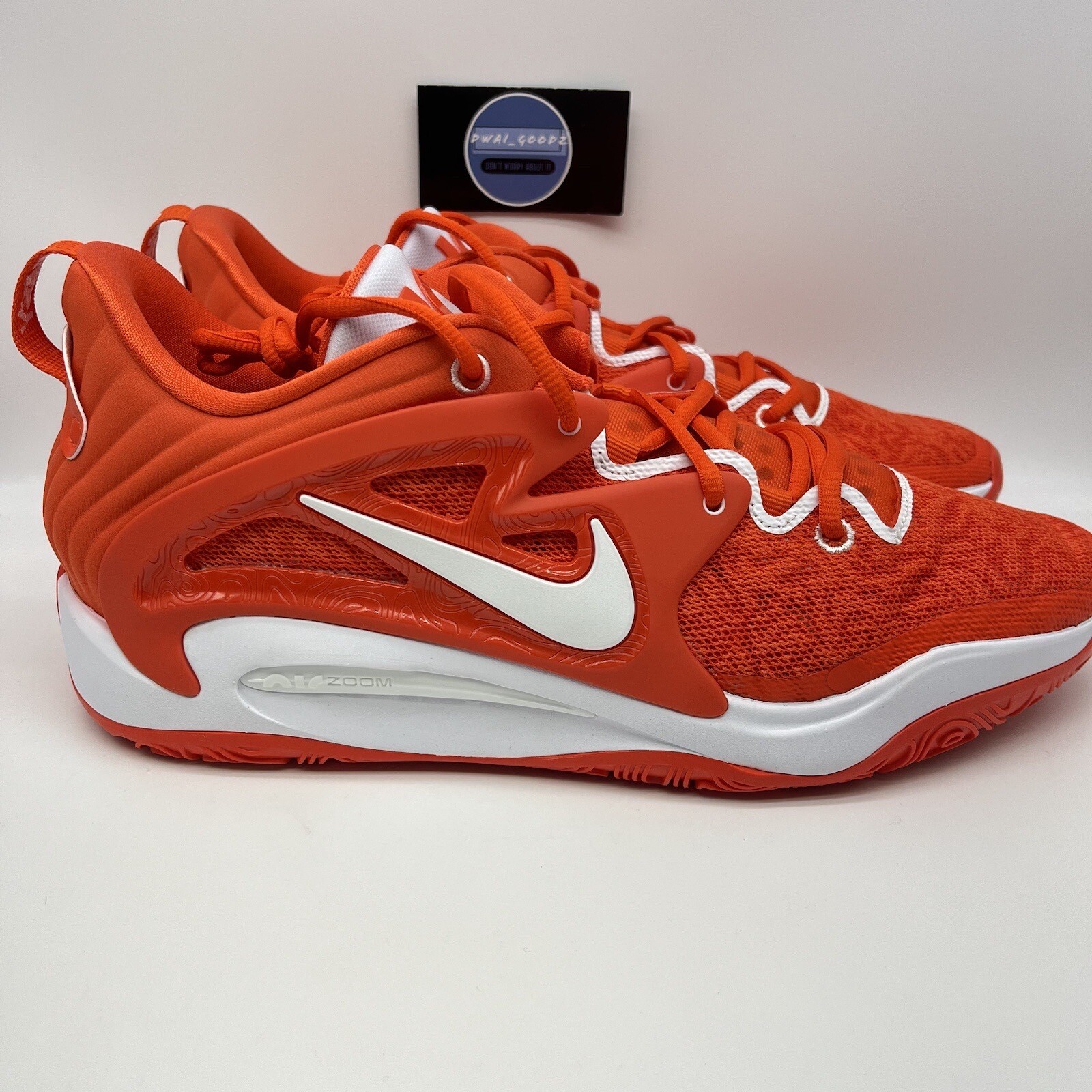 Nike KD 15 TB Men’s Basketball Shoe Sneaker Team Orange Size 13.5 DX6648-802