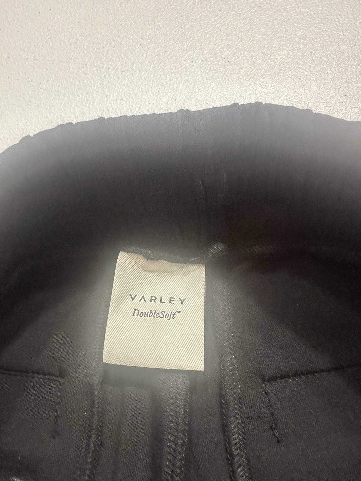 Varley Women’s S DoubleSoft Turn Up Cuff 26 Pant Black Sweatpant Jogger