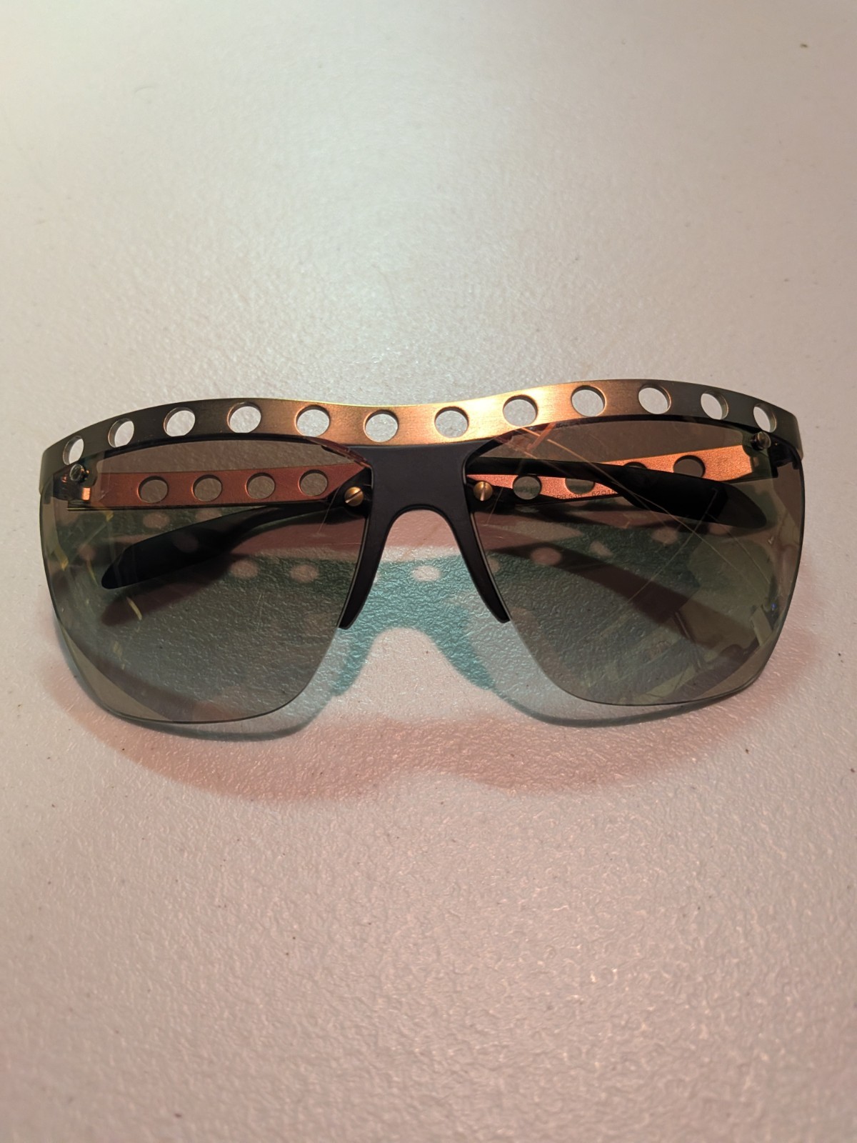 Authentic Prada Sunglasses SPR53R TWE-2G2 – Copper Frames – 62MM
