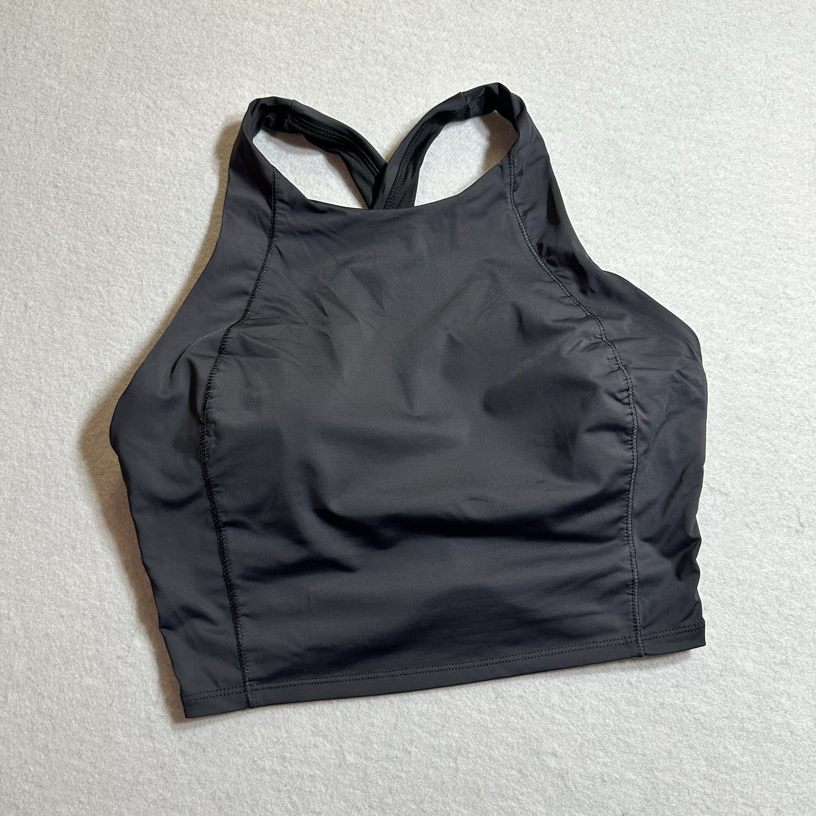 Alaskan Hardgear Sports Bra Womens 4 Black Duluth Crossback Lined Athletic